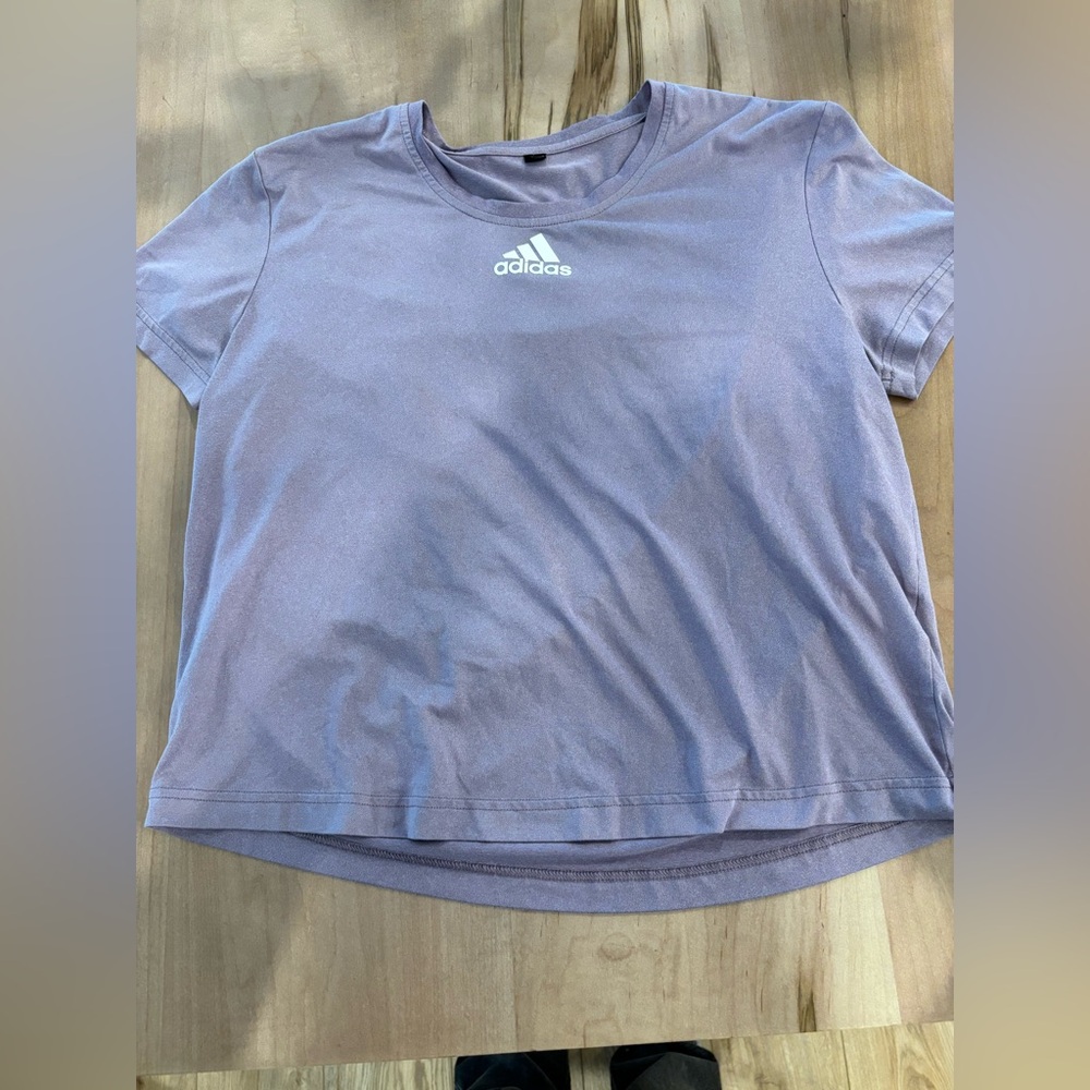 Adidas Kids Purple T-Shirt